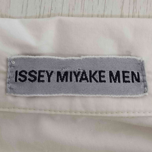 イッセイミヤケメン ISSEY MIYAKE MEN 95AW 銀タグ パイピング トロンプルイユシャツ メンズ JPN:L