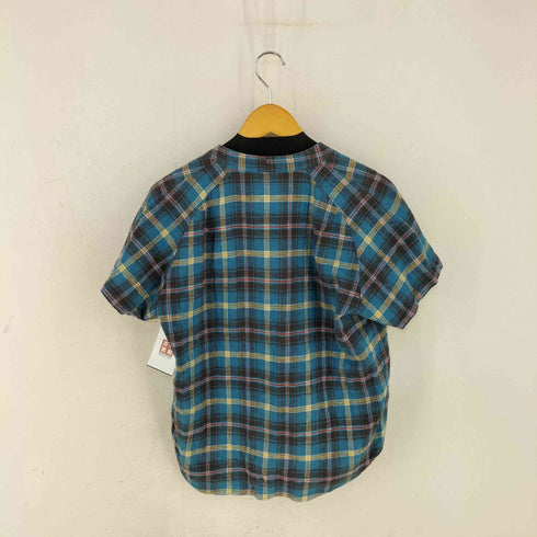 ブラックミーンズ BLACKMEANS S/S スキッパーチェックシャツ メンズ JPN:3