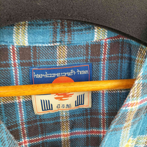 ブラックミーンズ BLACKMEANS S/S スキッパーチェックシャツ メンズ JPN:3