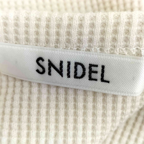 スナイデル snidel ワッフルコルセットタンク レディース FREE