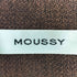 マウジー moussy LIGHT TWILL GOWN ライトツイルガウン レディース FREE