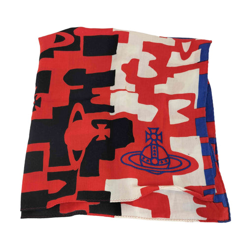 ヴィヴィアンウエストウッド Vivienne Westwood オーブ総柄 ハンカチ レディース