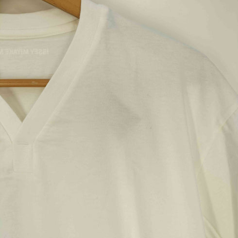 イッセイミヤケメン ISSEY MIYAKE MEN 20SS BIO-T BIO加工 コットン Vネック Tシャツ メンズ JPN:3