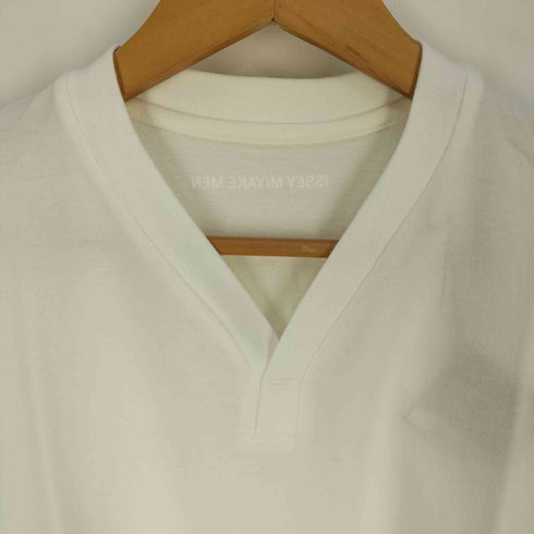 イッセイミヤケメン ISSEY MIYAKE MEN 20SS BIO-T BIO加工 コットン Vネック Tシャツ メンズ JPN:3