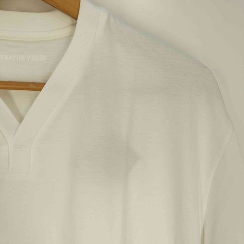 イッセイミヤケメン ISSEY MIYAKE MEN 20SS BIO-T BIO加工 コットン Vネック Tシャツ メンズ JPN:3