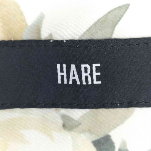 ハレ HARE オープンカラー 花柄 半袖シャツ メンズ JPN:S