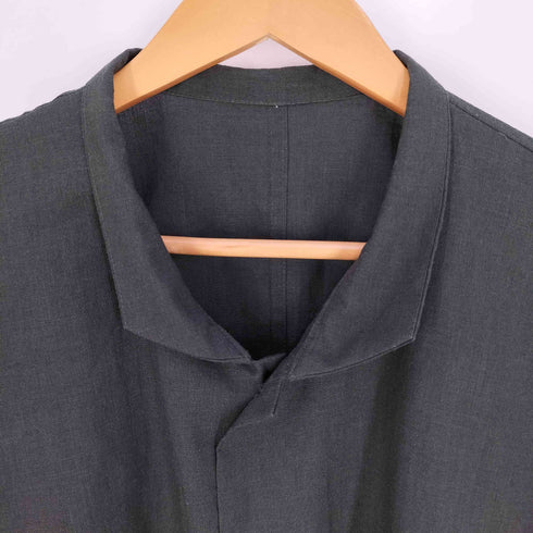 オムプリッセイッセイミヤケ HOMME PLISSE ISSEY MIYAKE 22AW ポリエステルリネンスタンドカラードルマンシャツ メンズ JPN:3