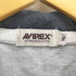 アヴィレックス AVIREX ロゴ刺繍 プレート 国旗 2739 U.S NAVY S/S 鹿の子 ポロシャツ メンズ import:M