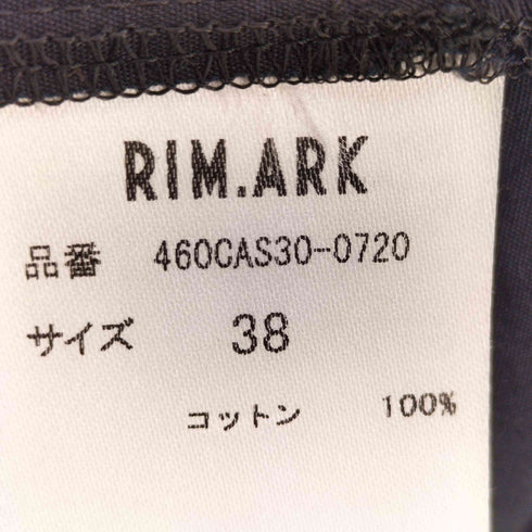 リムアーク RIM.ARK 19SS Mannish pin-tack shirt レディース FREE