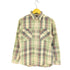 ダブルアールエルラルフローレン RRL RALPH LAUREN 00S 一つ星タグ マドラス チェック フラップポケット L/S シャツ 猫目ボタン メンズ import:S