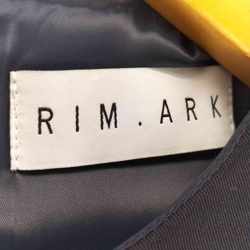 リムアーク RIM.ARK ドロスト ギャザー 切替 L/S ワンピース レディース