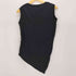 リムアーク RIM.ARK アシンメトリー ノースリーブ カットソー レディース