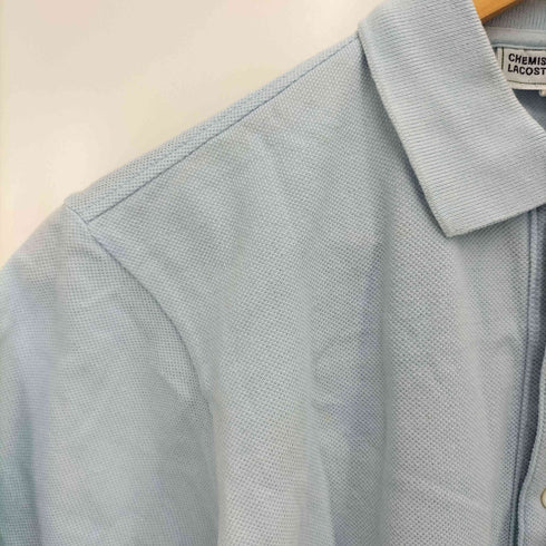 シュミーズラコステ CHEMISE LACOSTE 80S 文字ワニ ロゴ刺繍 ポロシャツ メンズ 3