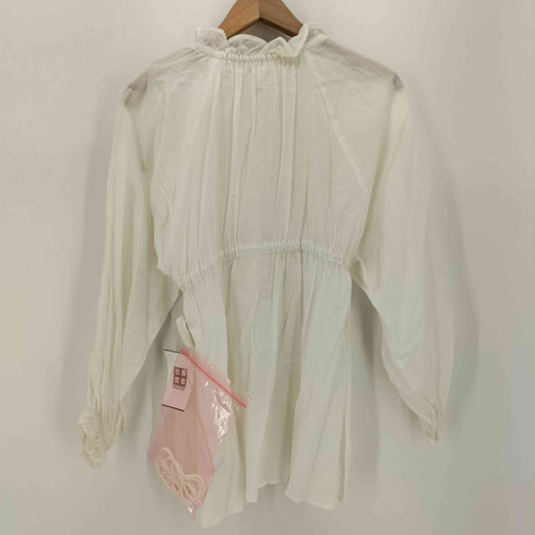 レイビームス Ray BEAMS ウエストギャザーバルーンスリーブブラウス レディース
