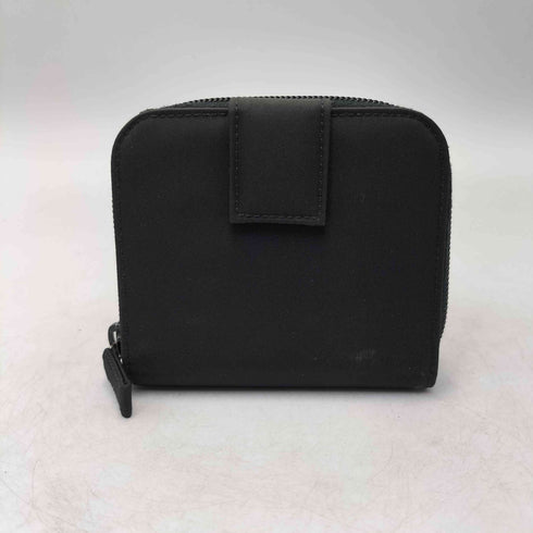 プラダ PRADA イタリア製 ラウンドジップ ナイロン 二つ折り 財布 ショート ウォレット LAMPO ジップ メンズ