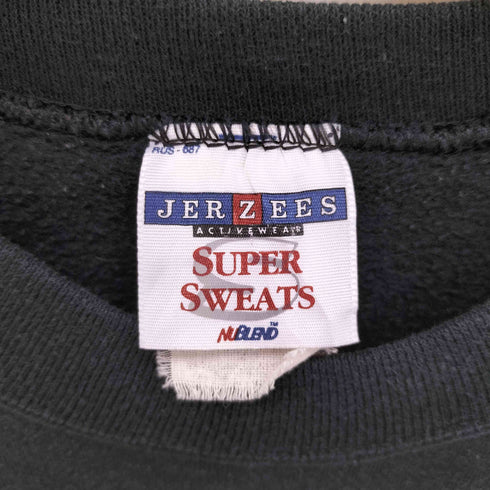 ジャージーズ JERZEES 90-00S SUPER SWEATS USA SEPTEMBER 11 2001 イーグル 刺繍 ポリコットン クルーネック トレーナー メンズ import:M