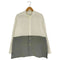 イッセイミヤケ ISSEY MIYAKE 21AW 配色切替 バイカラー バンドカラーシャツ メンズ JPN:3