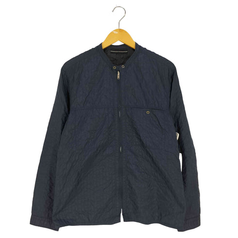イッセイミヤケ ISSEY MIYAKE 00-10s シワ加工 ストライプ ステッチ ナイロンジャケット メンズ JPN:3