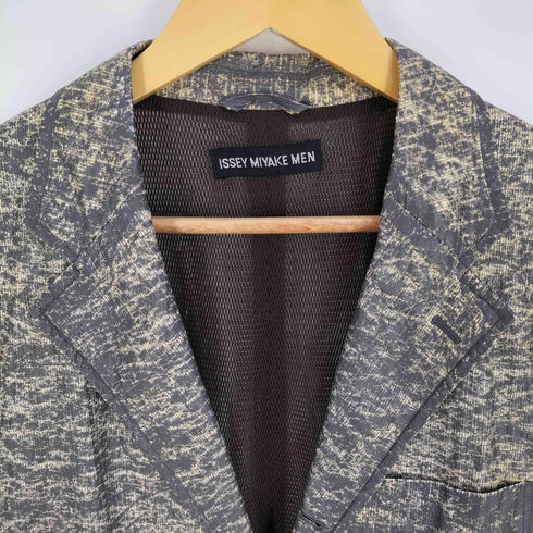 イッセイミヤケメン ISSEY MIYAKE MEN 11SS 黒タグ ポリエチレン ラミネート コーティング ジャケット メンズ JPN:3