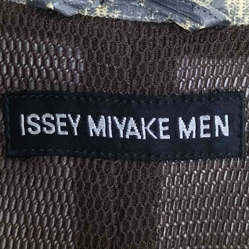 イッセイミヤケメン ISSEY MIYAKE MEN 11SS 黒タグ ポリエチレン ラミネート コーティング ジャケット メンズ JPN:3