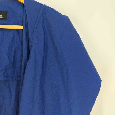 イッセイミヤケペルマネンテ ISSEY MIYAKE PERMANENTE 90s シワ加工 絞り フーデッド フリルコート 羽織 メンズ JPN:M