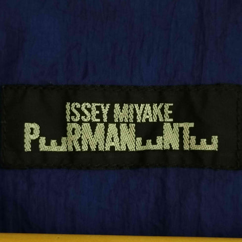イッセイミヤケペルマネンテ ISSEY MIYAKE PERMANENTE 90s シワ加工 絞り フーデッド フリルコート 羽織 メンズ JPN:M
