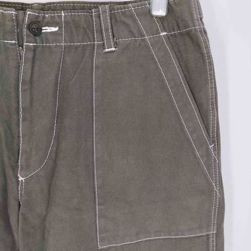 イッセイミヤケ ISSEY MIYAKE 00-10s ホワイトステッチ ベイカーパンツ メンズ JPN:3