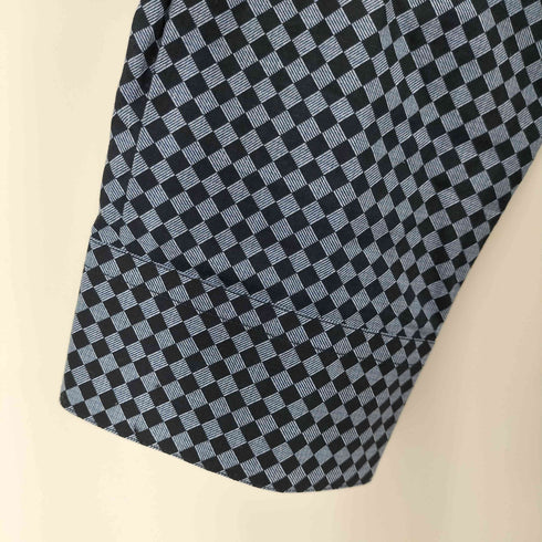 エンポリオアルマーニ EMPORIO ARMANI スタンドカラーチェックシャツ メンズ 3XL