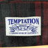 テンプテーション Temptation チェック柄ガウンコート メンズ