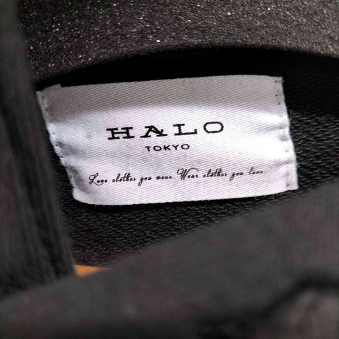 ヘイロートーキョー HALO TOKYO プリントスウェットプルオーバーパーカー メンズ JPN:S
