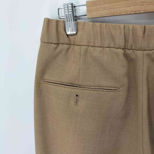 ユナイテッドアローズ UNITED ARROWS キャラメル メッシュ オールギャザー イージーパンツ メンズ JPN:L
