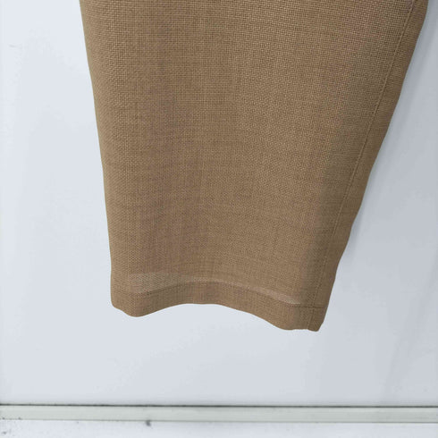 ユナイテッドアローズ UNITED ARROWS キャラメル メッシュ オールギャザー イージーパンツ メンズ JPN:L