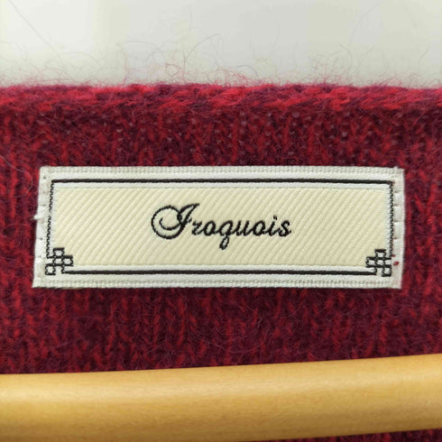 イロコイ Iroquois マルチカラーウールニット メンズ JPN:2