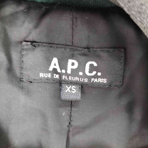 アーペーセー A.P.C. フランス製 ベルベットテーラードジャケット メンズ import:XS