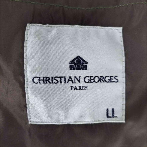 CHRISTIAN GEORGES ジップアップダウンジャケット メンズ JPN:XL