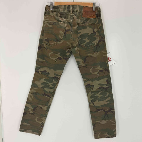デニムアンドサプライ ラルフローレン DENIM & SUPPLY RALPH LAUREN カモフラ バイカーパンツ レディース 27/30
