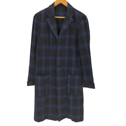 duffer st george オンブレチェックシャツコート メンズ JPN:S