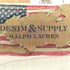 デニムアンドサプライ ラルフローレン DENIM & SUPPLY RALPH LAUREN ペンキ加工 スリムパンツ メンズ 28/32