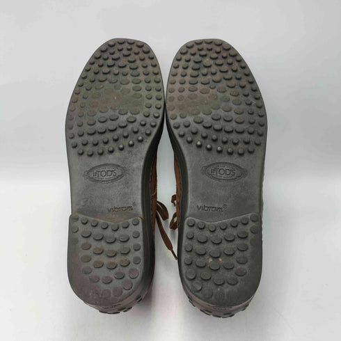トッズ TOD’S イタリア製 スウェード チャッカ ブーツ vibram ソール メンズ 7
