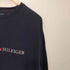 トミーヒルフィガー TOMMY HILFIGER 80-90s フラッグタグ ロゴ刺繍 クルーネック ロングスリーブTシャツ ロンT メンズ XXL