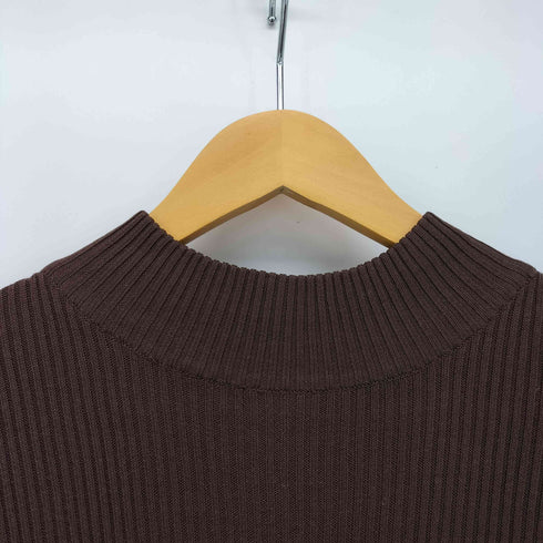 SCAPA OF SCOTLAND シルク モックネック S/S ニット レディース 38