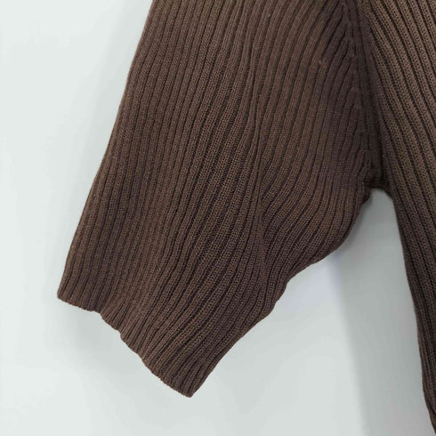 SCAPA OF SCOTLAND シルク モックネック S/S ニット レディース 38