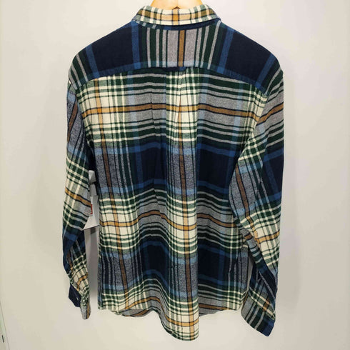 ノーティカ NAUTICA チェック ボタンダウンシャツ ネルシャツ メンズ import:M