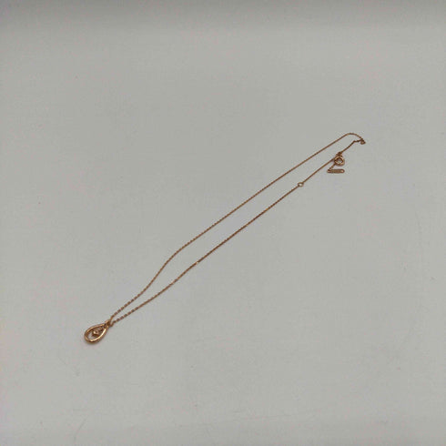 カナルヨンドシー canal4℃ SILVER刻印 しずくモチーフ ネックレス レディース