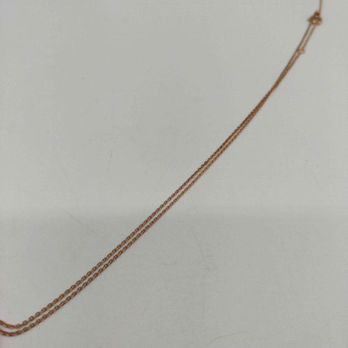 カナルヨンドシー canal4℃ SILVER刻印 しずくモチーフ ネックレス レディース