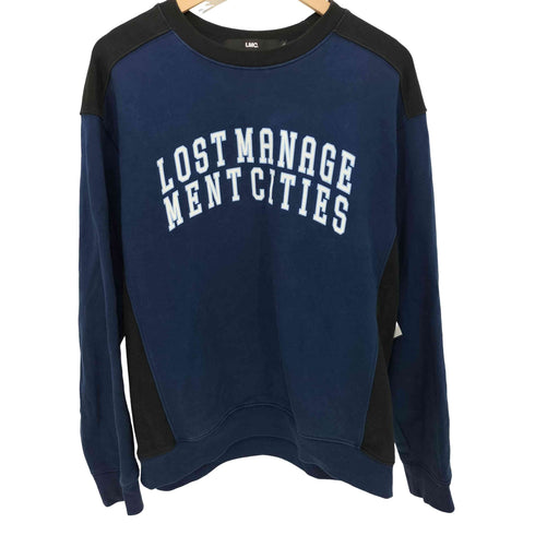 エルエムシー LMC LOST MANAGEMENT CITIES スウェット トレーナー メンズ L