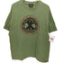 KELTIC DESIGNS BY JEN DELYTH TREE OF LIFE クルーネックTシャツ メンズ XL