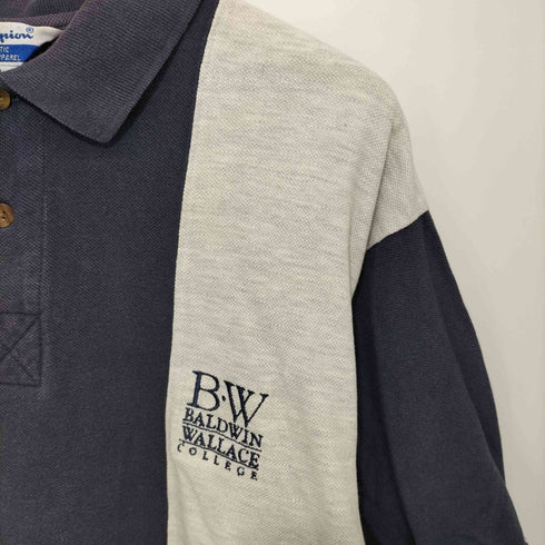 チャンピオン Champion Made in Northern Mariana Islands 北マリアナ諸島製 カレッジポロシャツ メンズ M