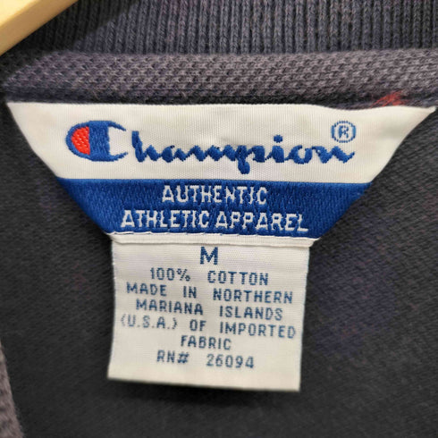 チャンピオン Champion Made in Northern Mariana Islands 北マリアナ諸島製 カレッジポロシャツ メンズ M