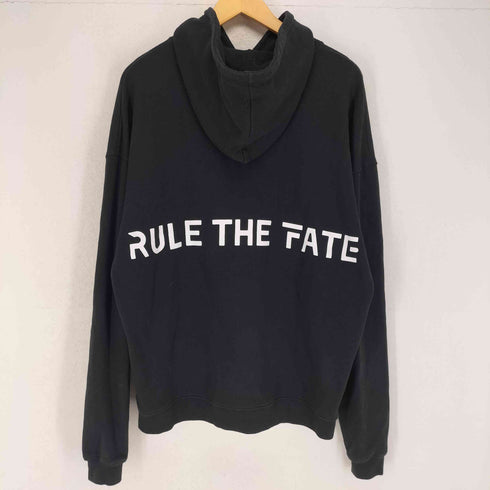 RULE THE FATE 両面プリントプルオーバーパーカー メンズ JPN:2